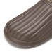 Men Pure Color Round Head Soft Plush Warm Thick  soled Non  slip With Heel Home Cotton Slippers