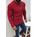 Sweater Length Sleeve Round Neck Head Sweater Top Clothes Male